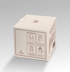 MORA Hard Case with Makeup Removal Pads (Ivory, 30 Pads)