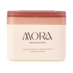 MORA Hard Case with Makeup Removal Pads (Ivory, 30 Pads)