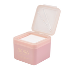 MORA Hard Case with Makeup Removal Pads (Pink, 30 Pads)