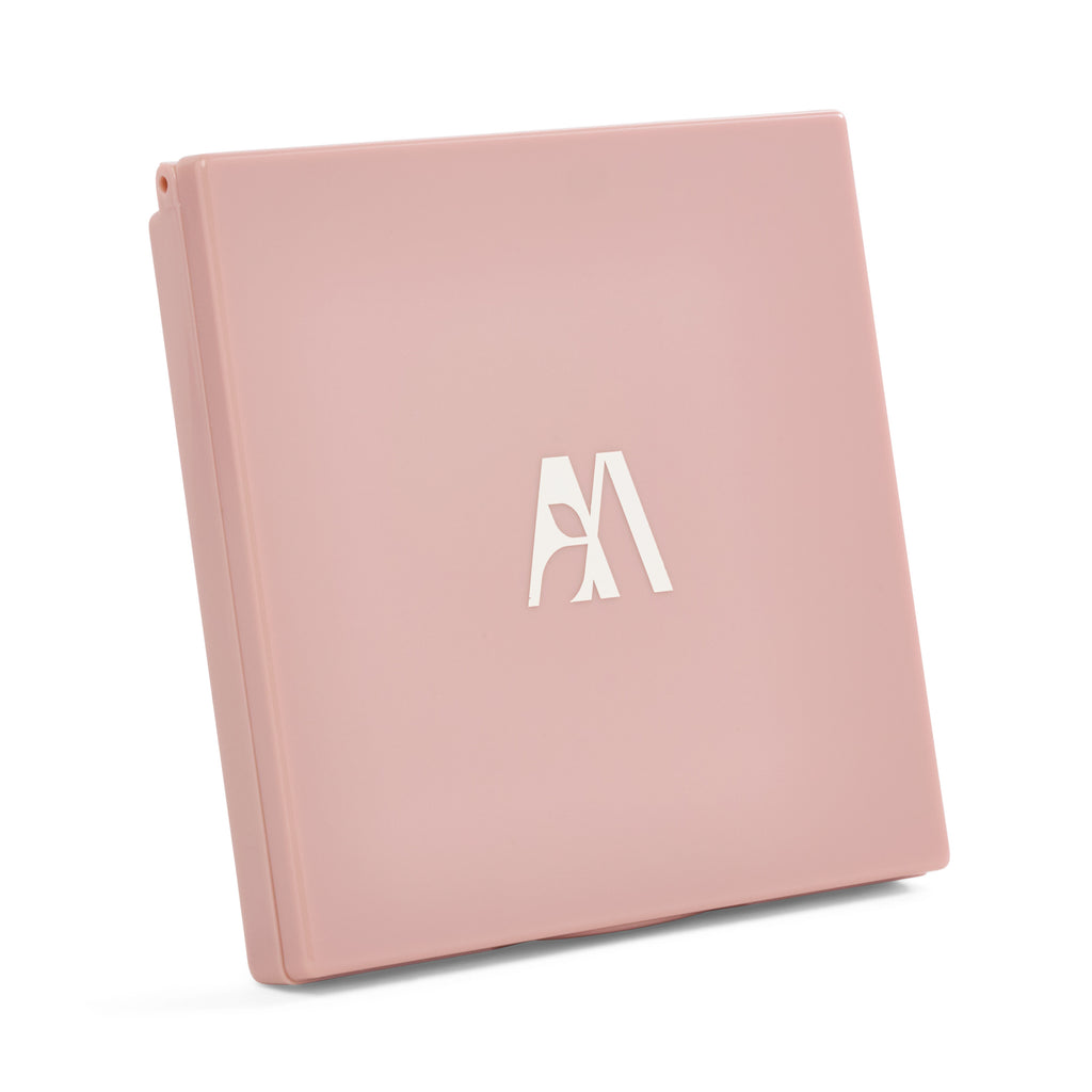 MORA Travel Case with Makeup Removal Pads (Pink, 7 Pads)