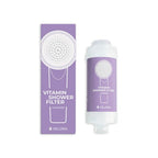 VELORA Vitamin C Shower Filter – Levender Aromatherapy Water Softener for Skin & Hair