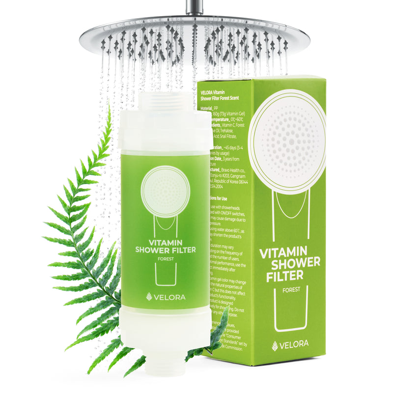 VELORA Vitamin C Shower Filter – Forest